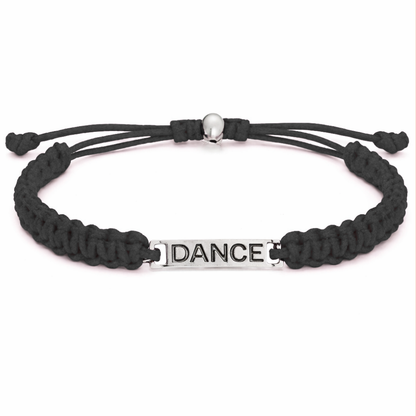 Dance Bar Adjustable Rope Bracelet