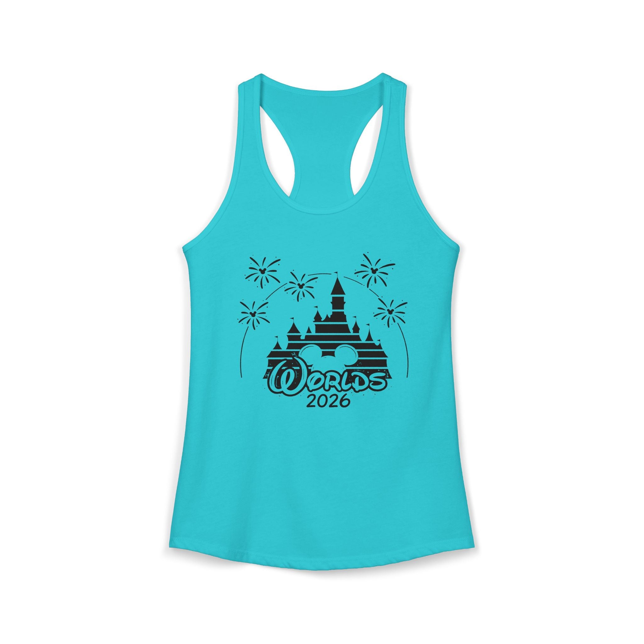 Worlds 2026 Cheer Racerback Tank Top