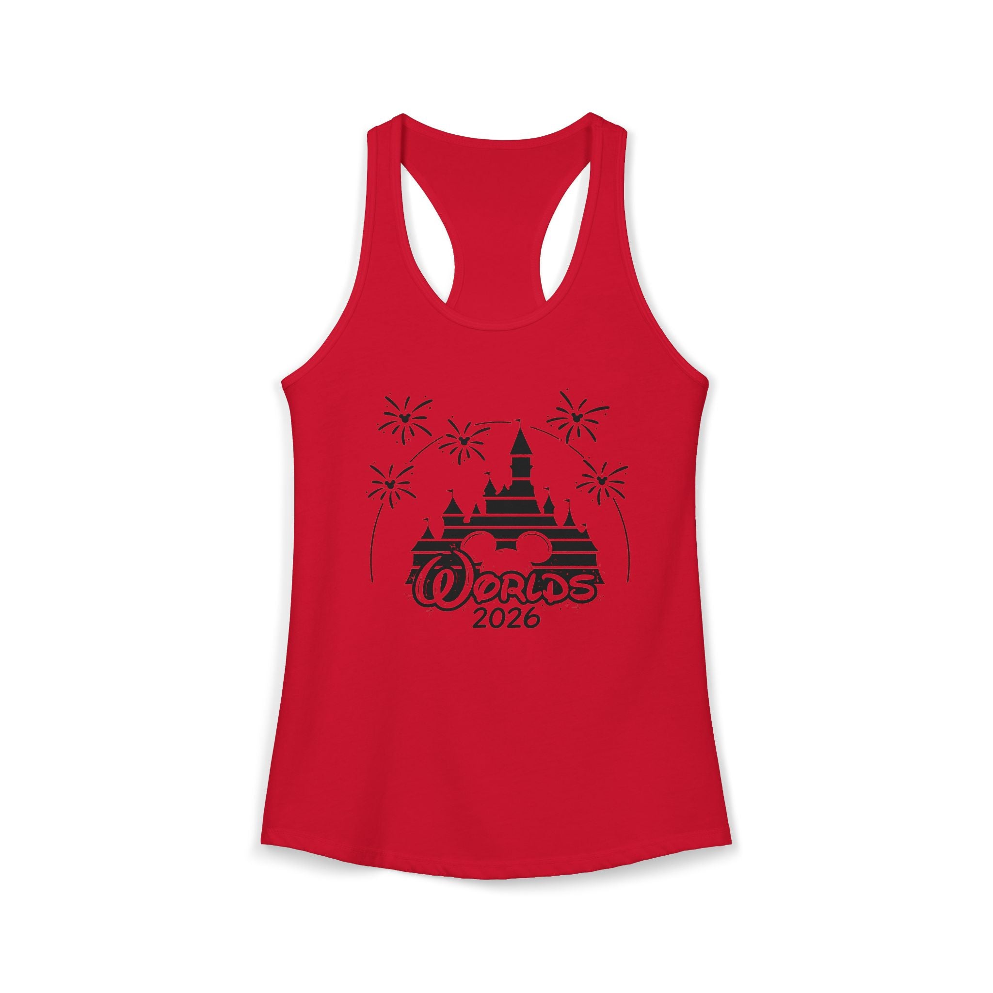 Worlds 2026 Cheer Racerback Tank Top
