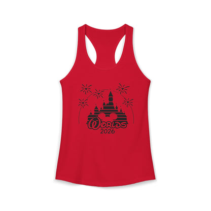 Worlds 2026 Cheer Racerback Tank Top