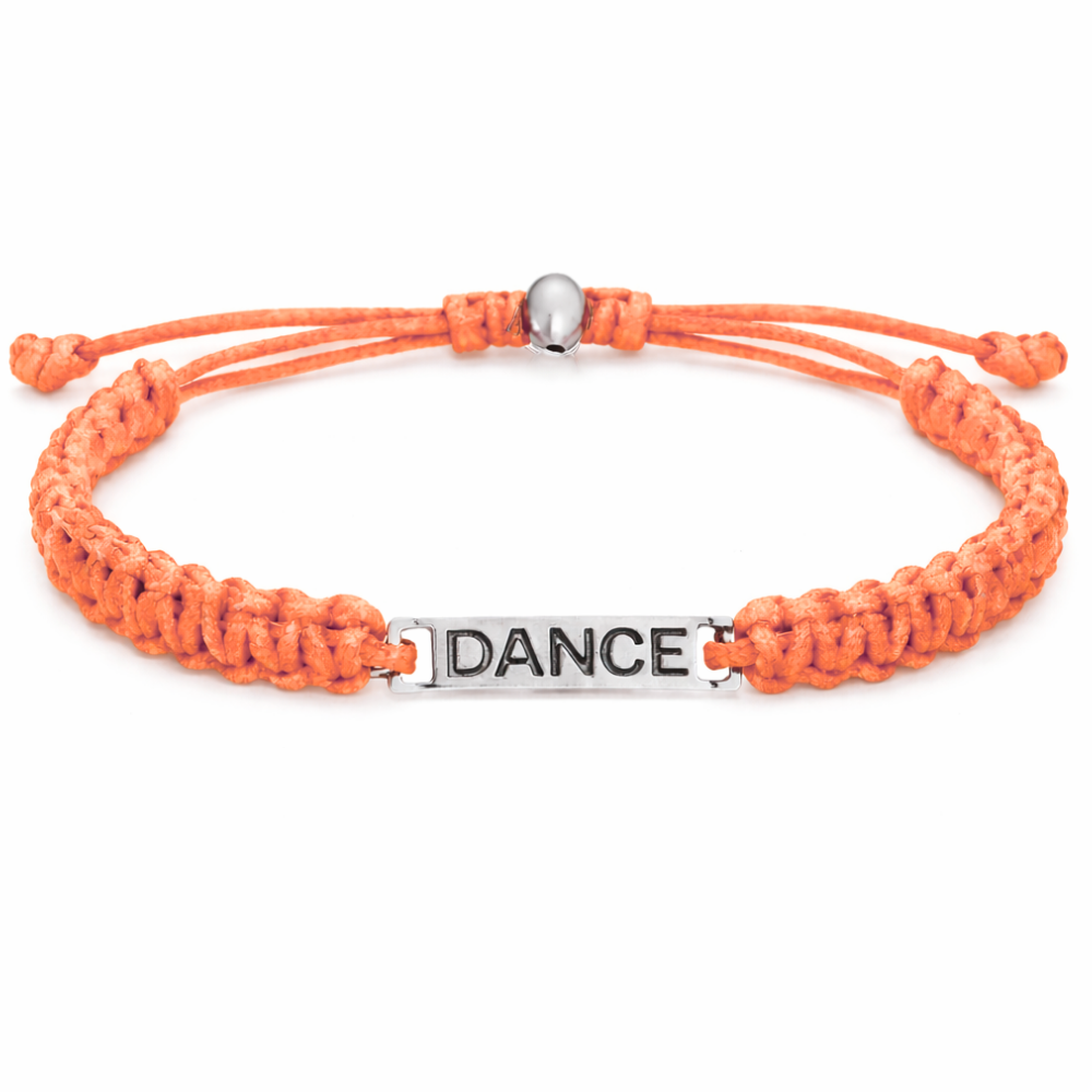 Dance Bar Adjustable Rope Bracelet