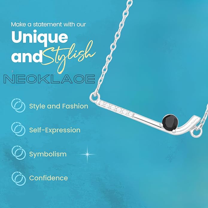 Ice Hockey Connector Necklace