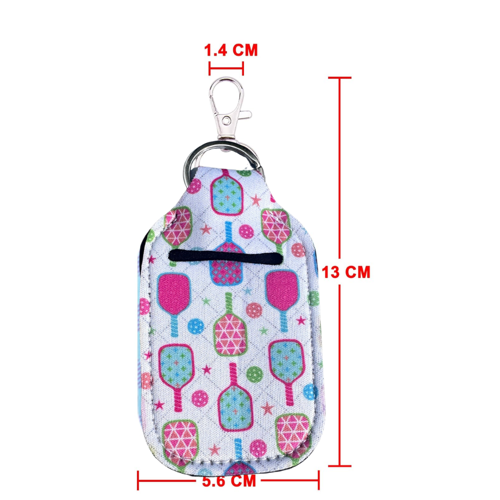 Pickleball Hand Sanitizer Keychain