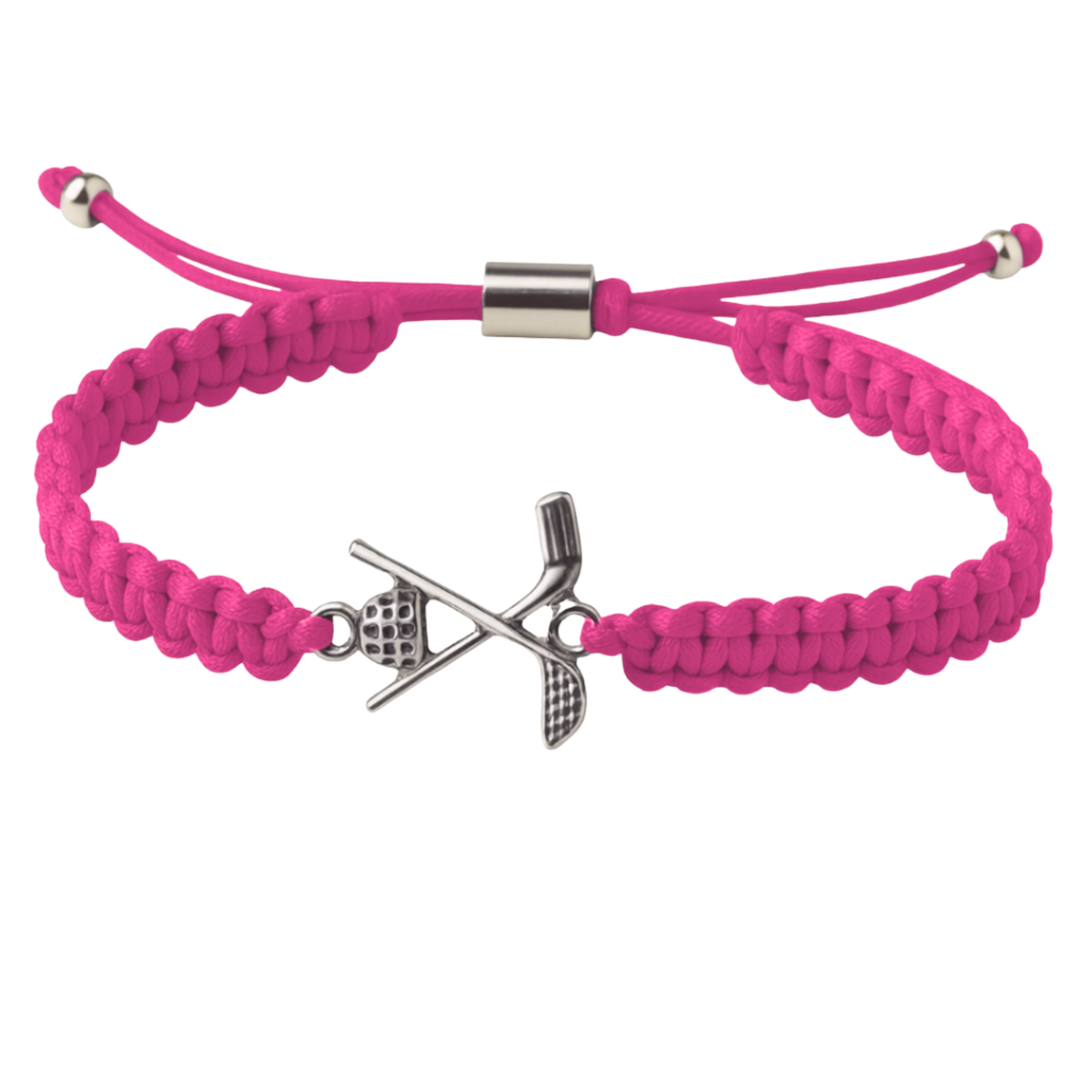 Golf Charm Rope Bracelet - Pick Color