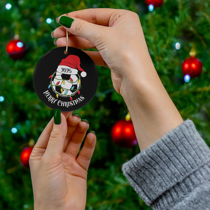 2025 Soccer Christmas Ornament