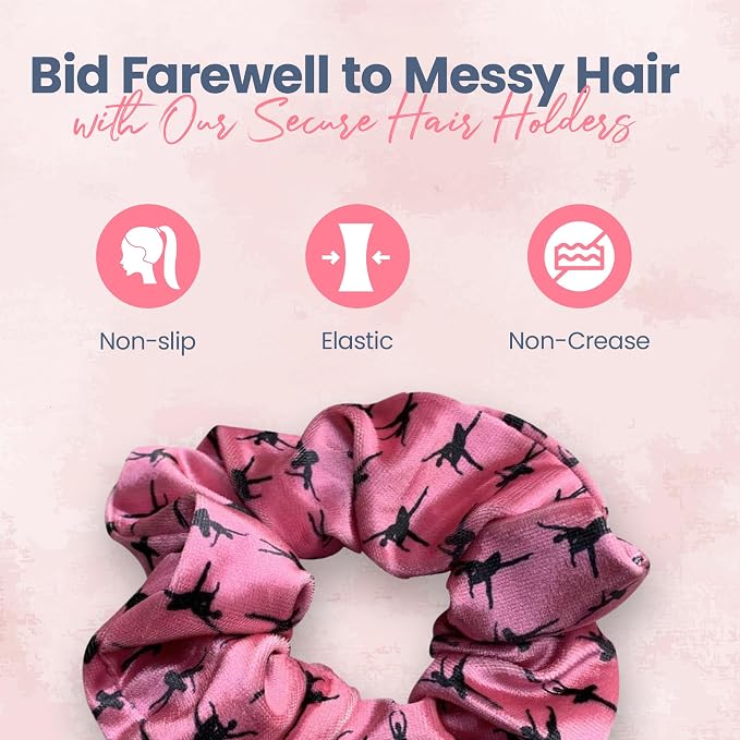 Dance Premium Velvet Scrunchie