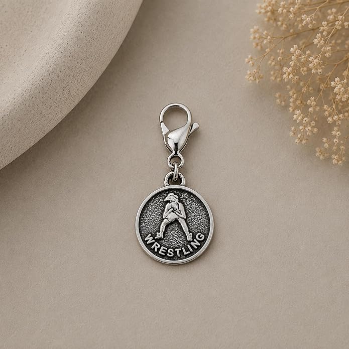 Wrestling Clip On Charm