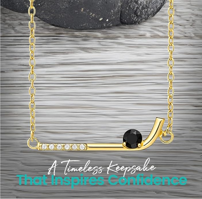 Ice Hockey Connector Necklace