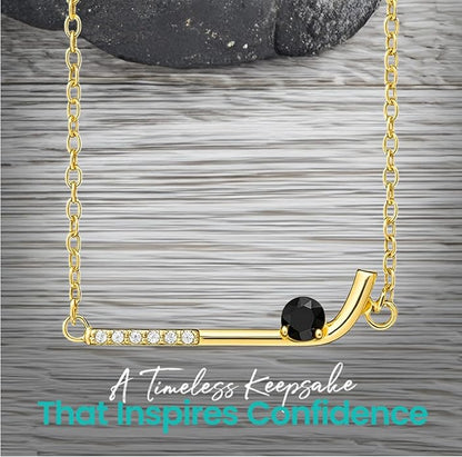 Ice Hockey Connector Necklace