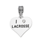 I <3 Lacrosse Heart