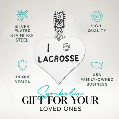 Lacrosse Charm Bead - Pick Style