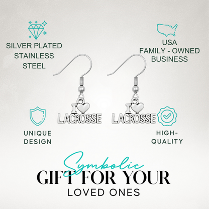 Love Lacrosse Earrings