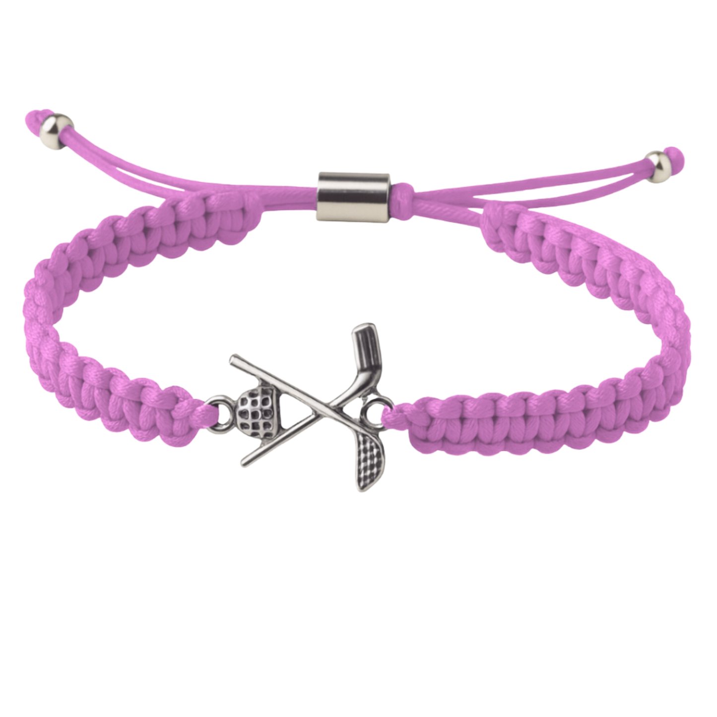 Golf Charm Rope Bracelet - Pick Color