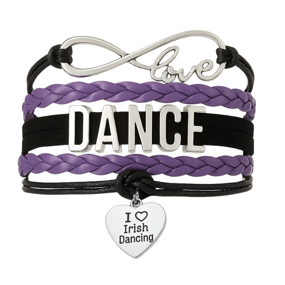Irish Dance Infinity Bracelet - Pick Colors
