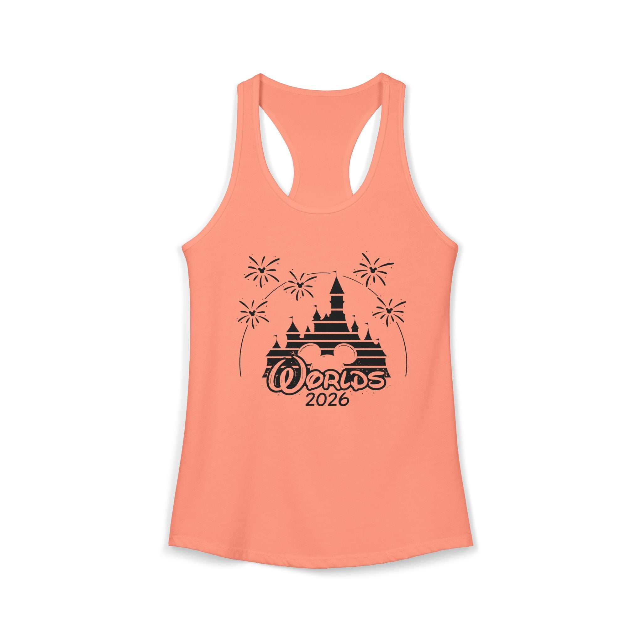 Worlds 2026 Cheer Racerback Tank Top