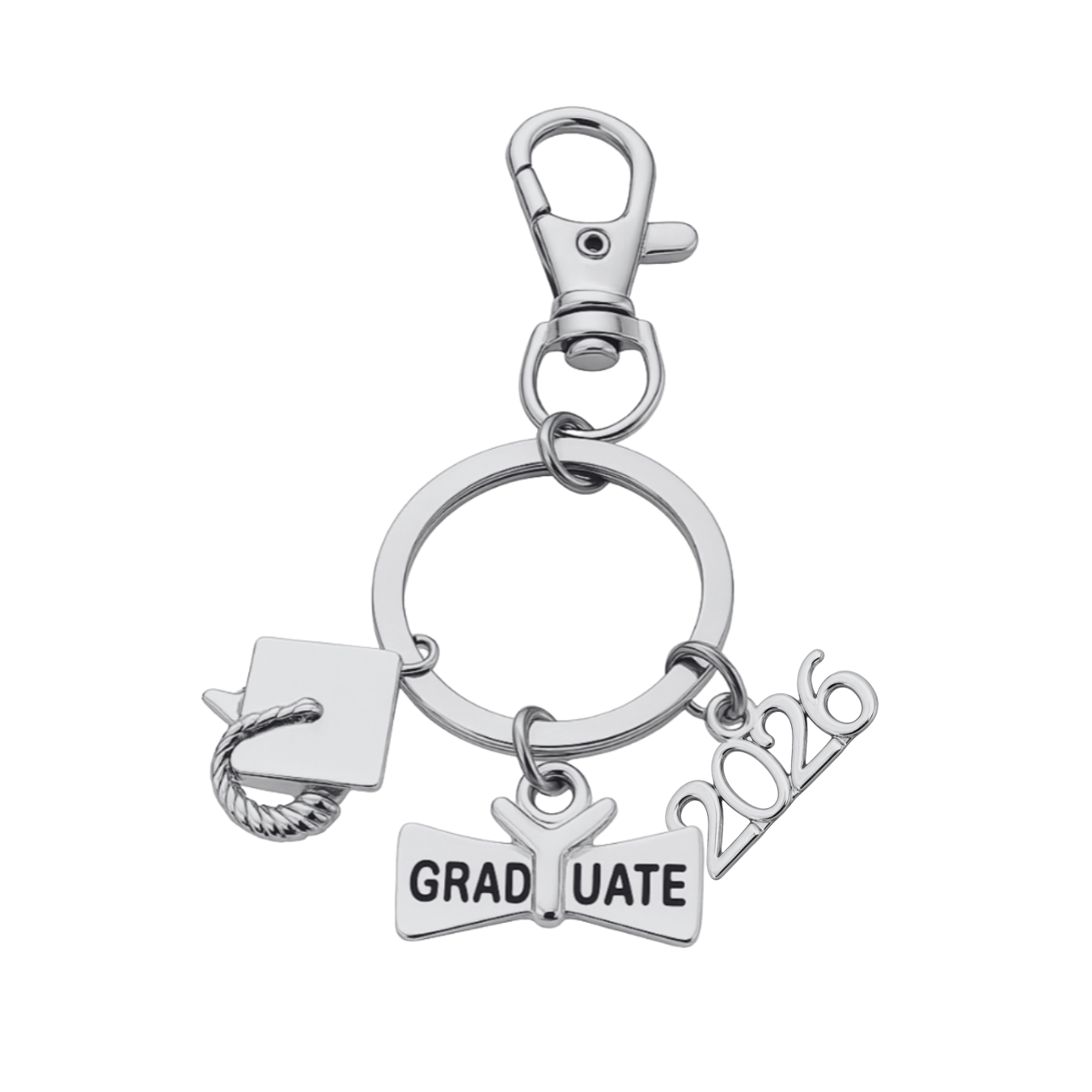 2026 Graduation Zipper Pull Keychain