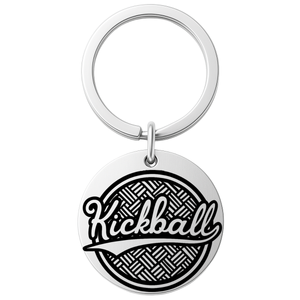 Kickball Keychain