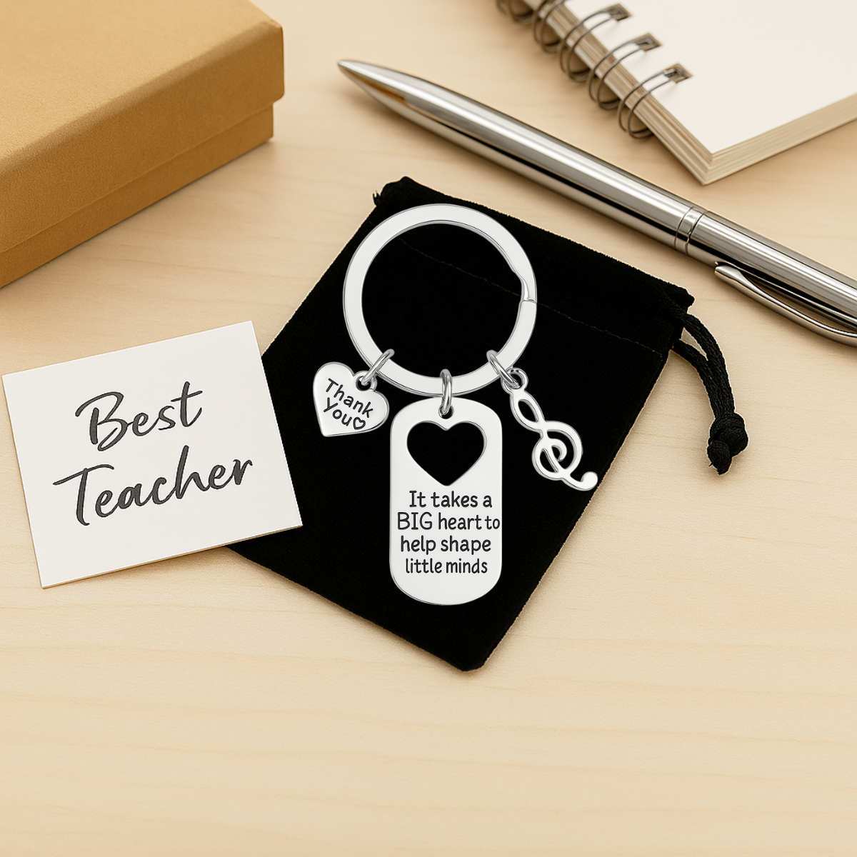 Music Teacher Keychain
