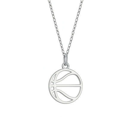 Basketball Stainless Steel Necklace