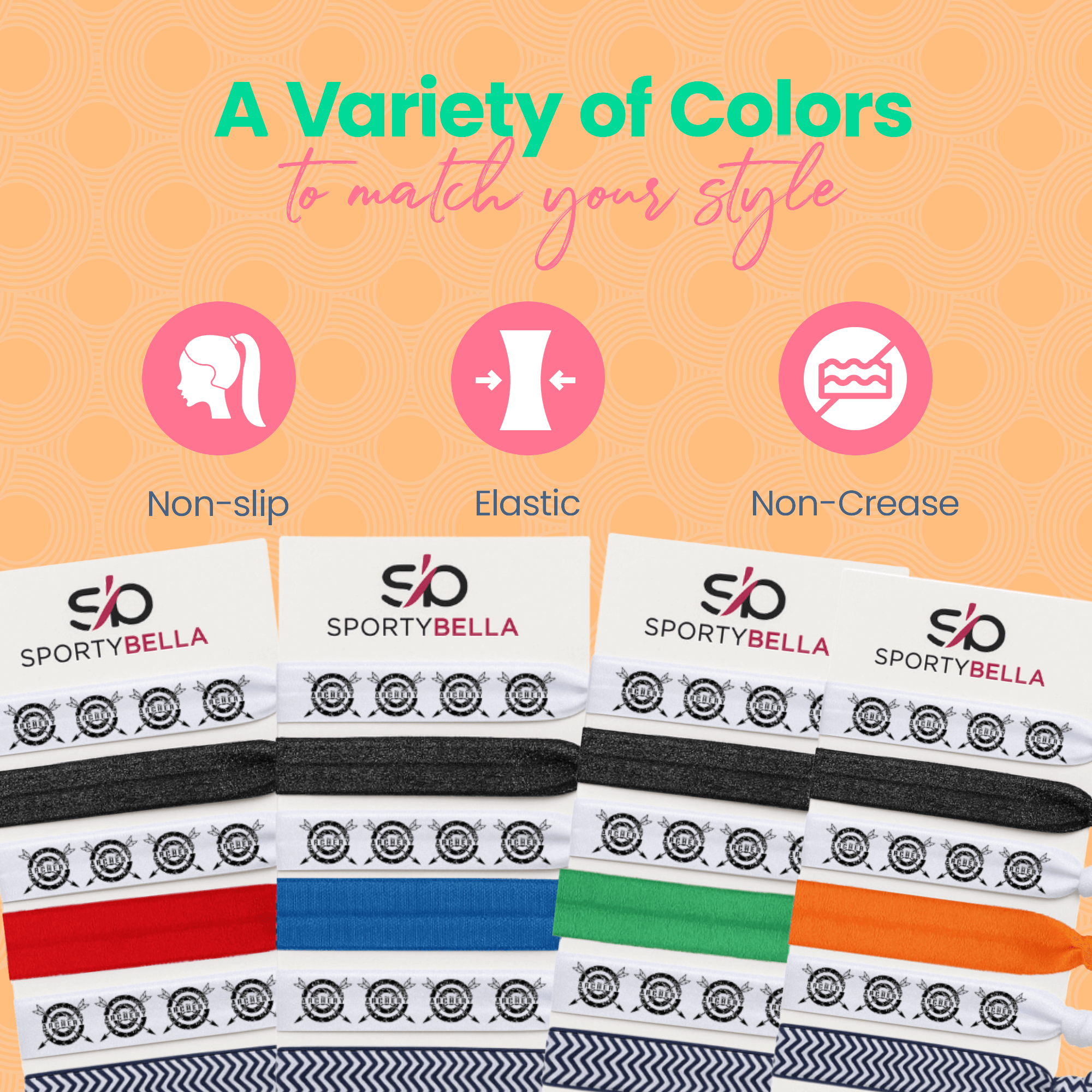 Archery Hair Ties
