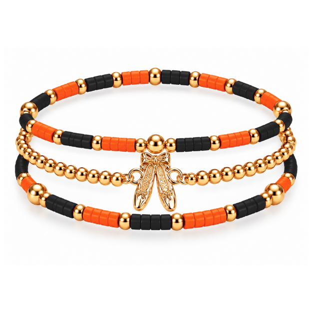 Ballet Dance Bracelet Stack