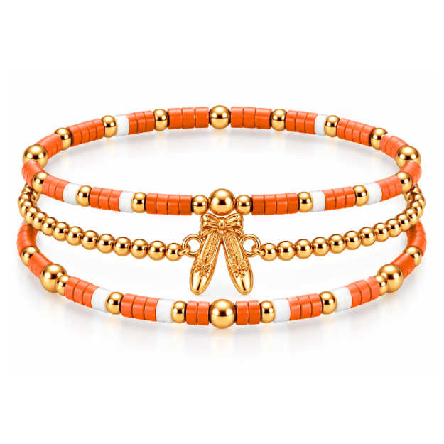 Ballet Dance Bracelet Stack