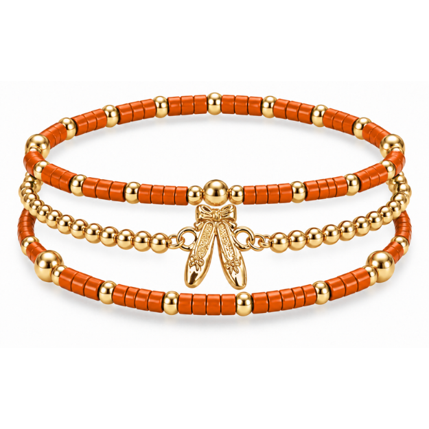 Ballet Dance Bracelet Stack