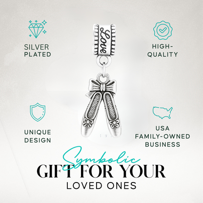Ballet Charm Bead - Pick Style