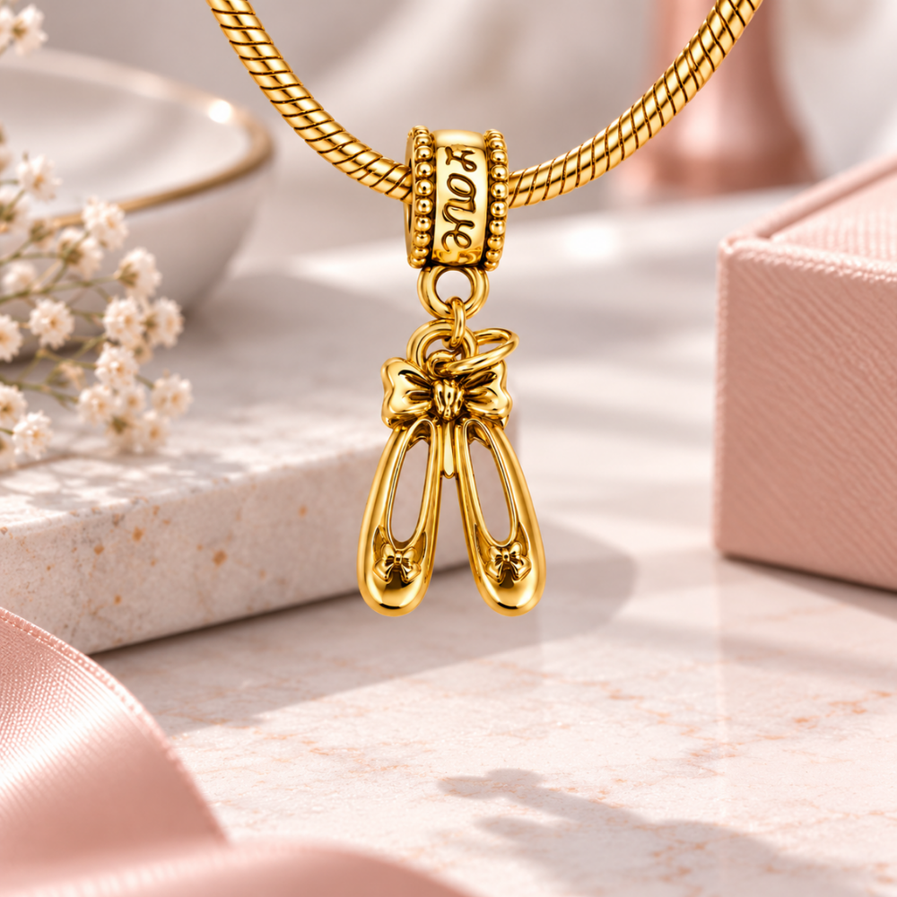 Ballet Charm Bead - Pick Color