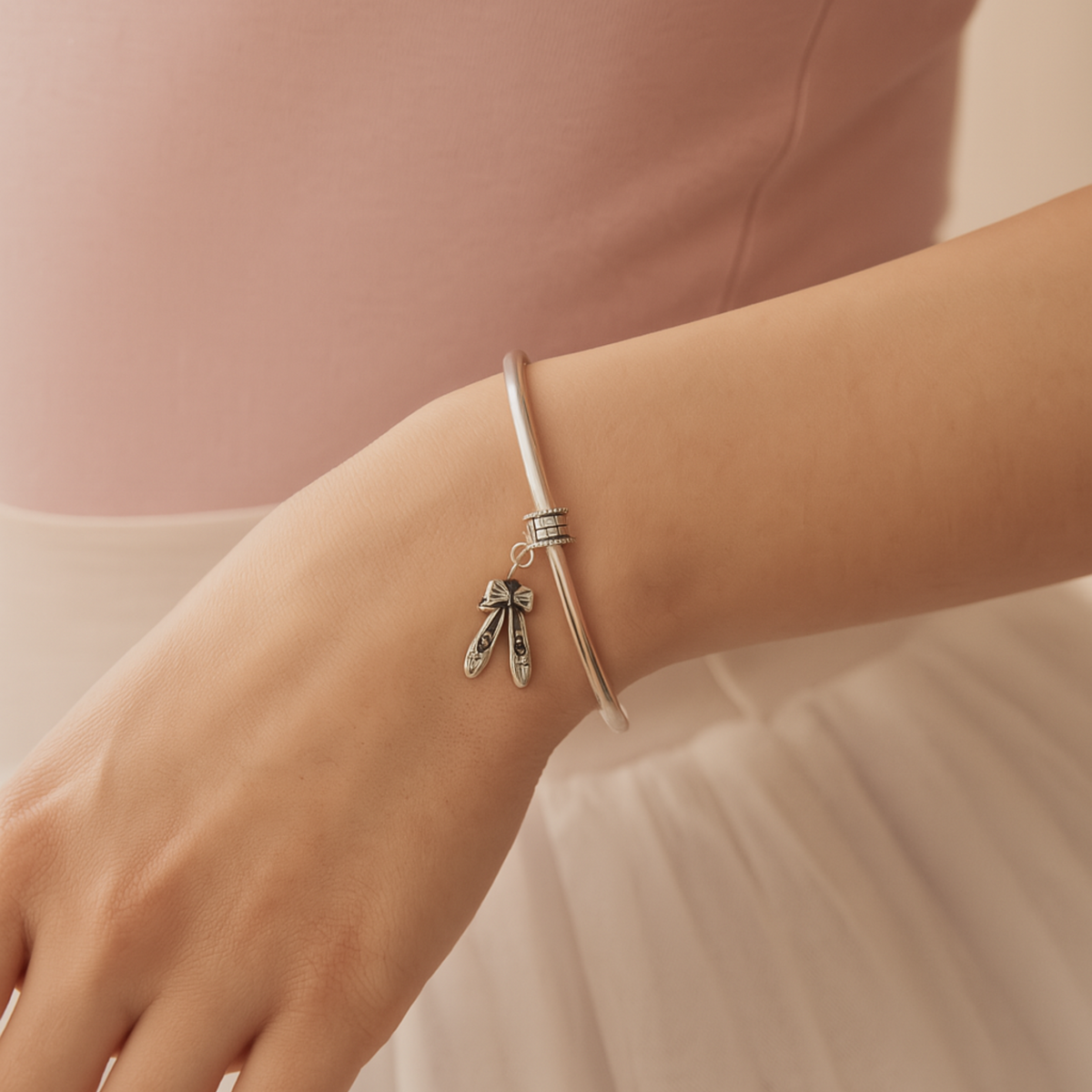 Ballet Charm Bead - Pick Color