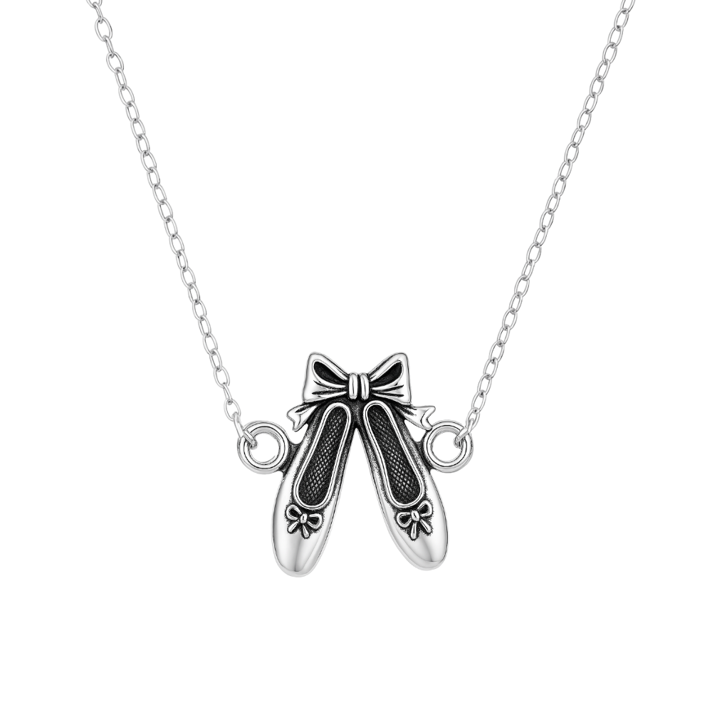 Ballet Dance Connector Pendant Necklace