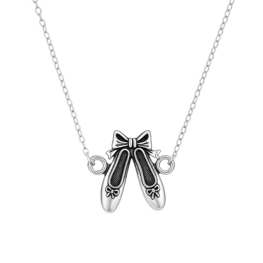 Ballet Dance Connector Pendant Necklace