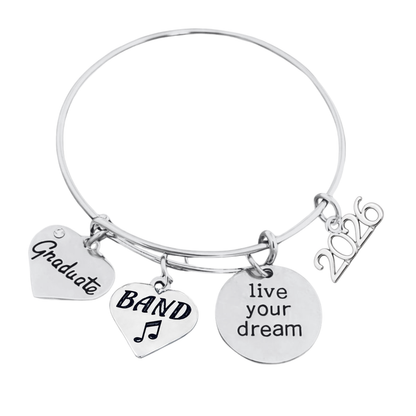 2026 Sports Graduation Bracelet - Live Your Dream- Pick Activity