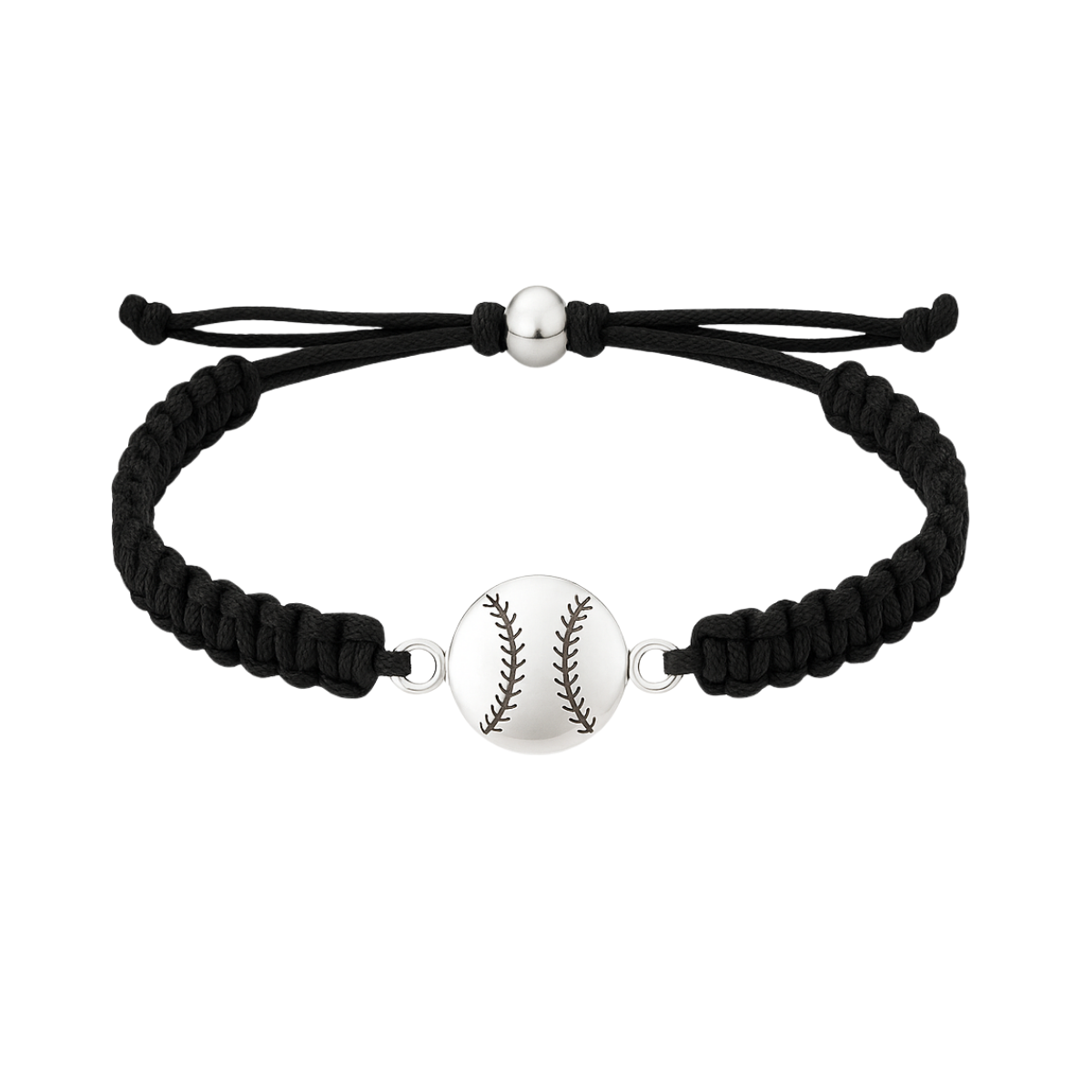 Adjustable Baseball Rope Bracelet Made in the USA SportyBella