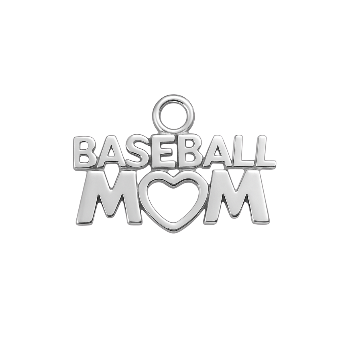 Baseball Mom Charm