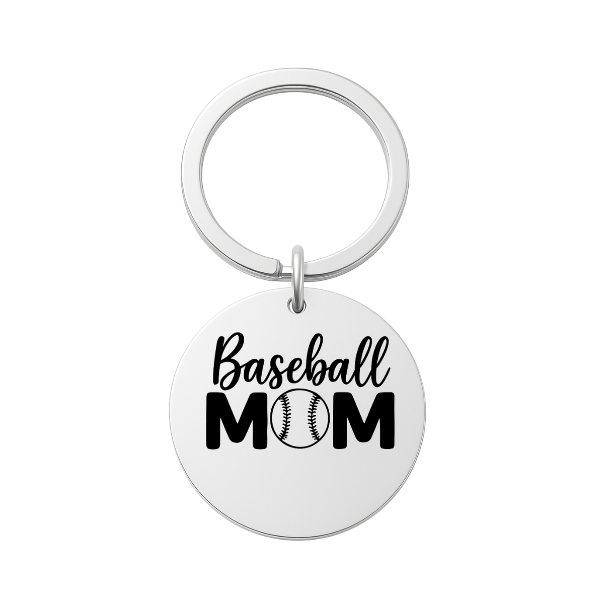 Baseball Mom Keychain