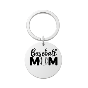 Baseball Mom Keychain