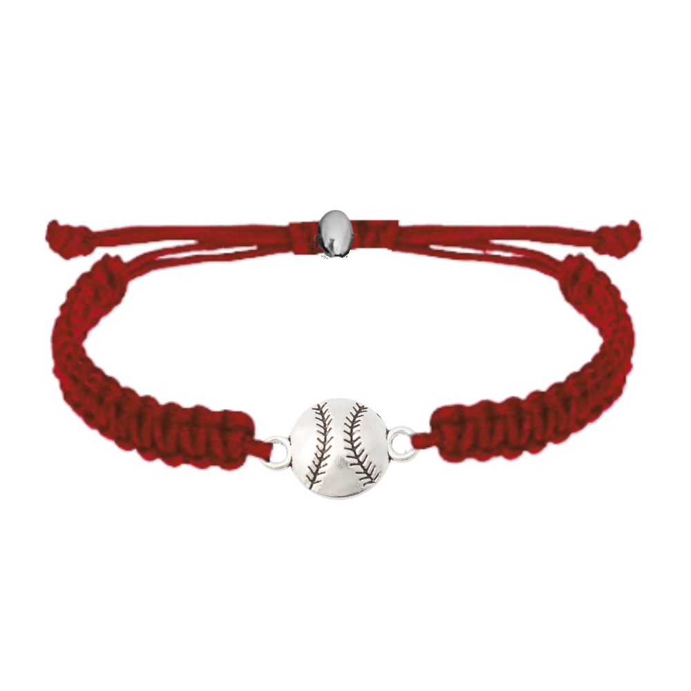 Baseball Rope Bracelet - Pick Color