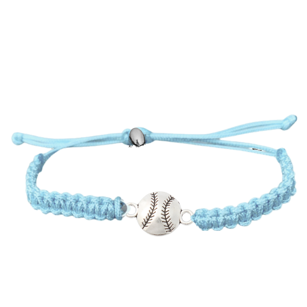 Baseball Rope Bracelet - Pick Color