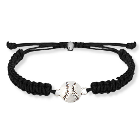 Baseball Rope Bracelet - Pick Color