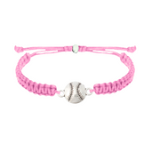 Adjustable Baseball Rope Bracelet - Made in the USA - SportyBella