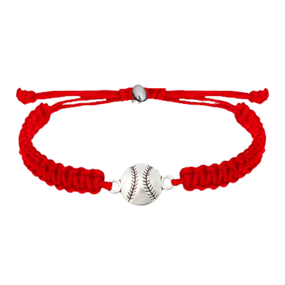 Baseball Rope Bracelet - Pick Color
