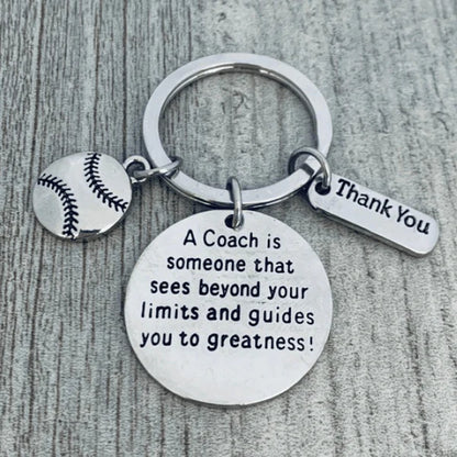 Baseball Coach Keychain- Change a Life