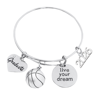 2026 Sports Graduation Bracelet - Live Your Dream- Pick Activity
