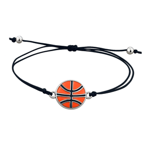 Basketball Adjustable String Bracelet