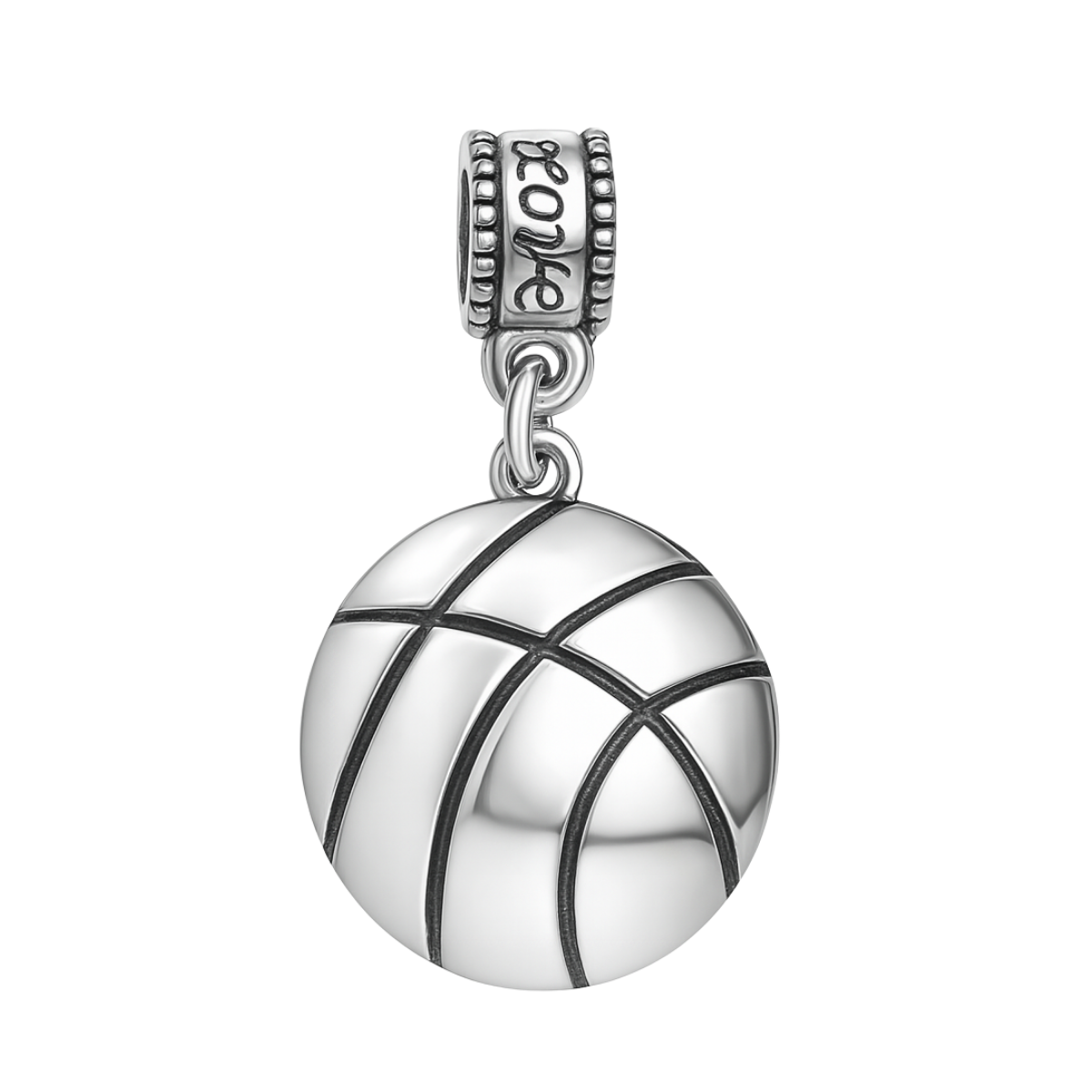 Basketball Charm Bead - Pick Style