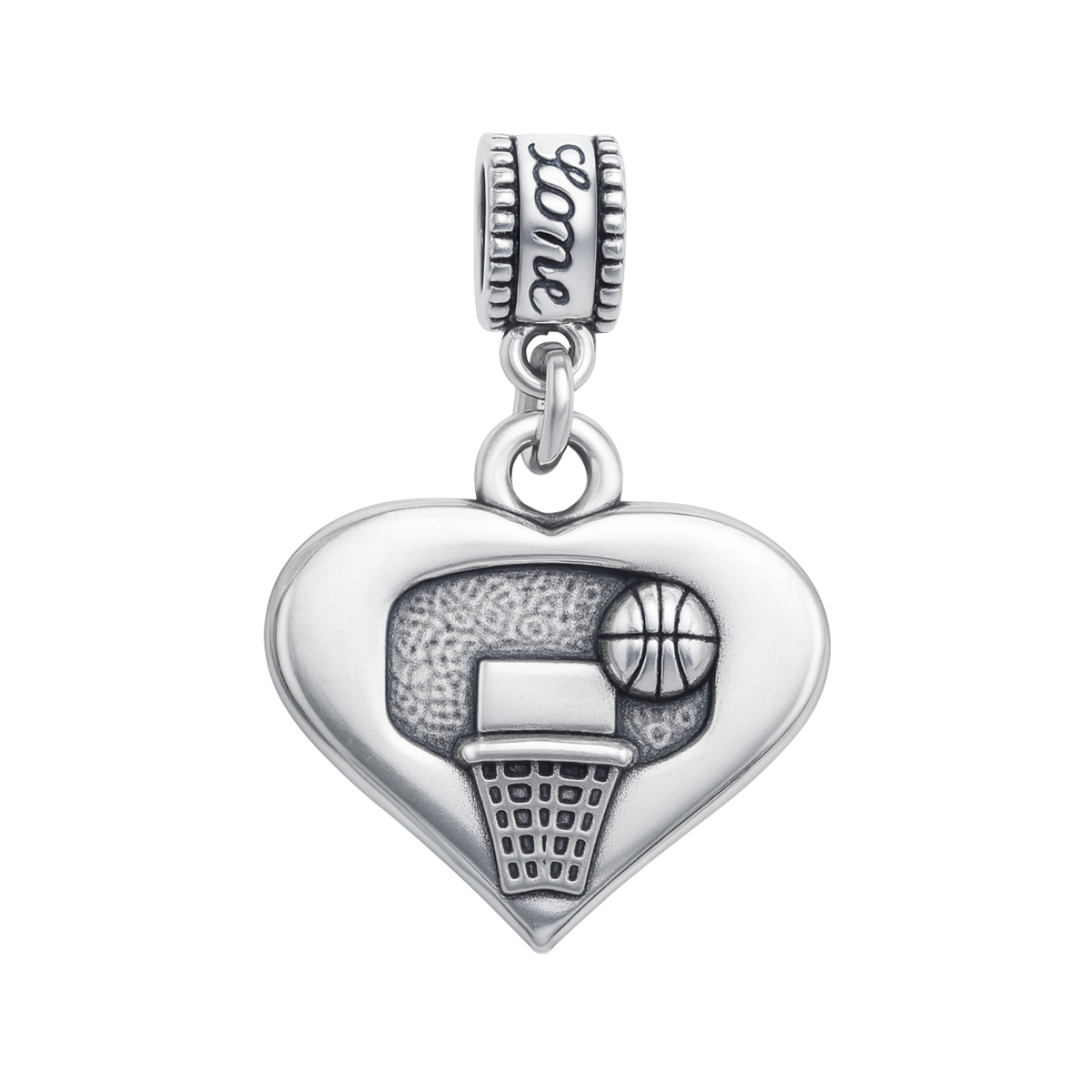 Basketball Charm Bead - Pick Style
