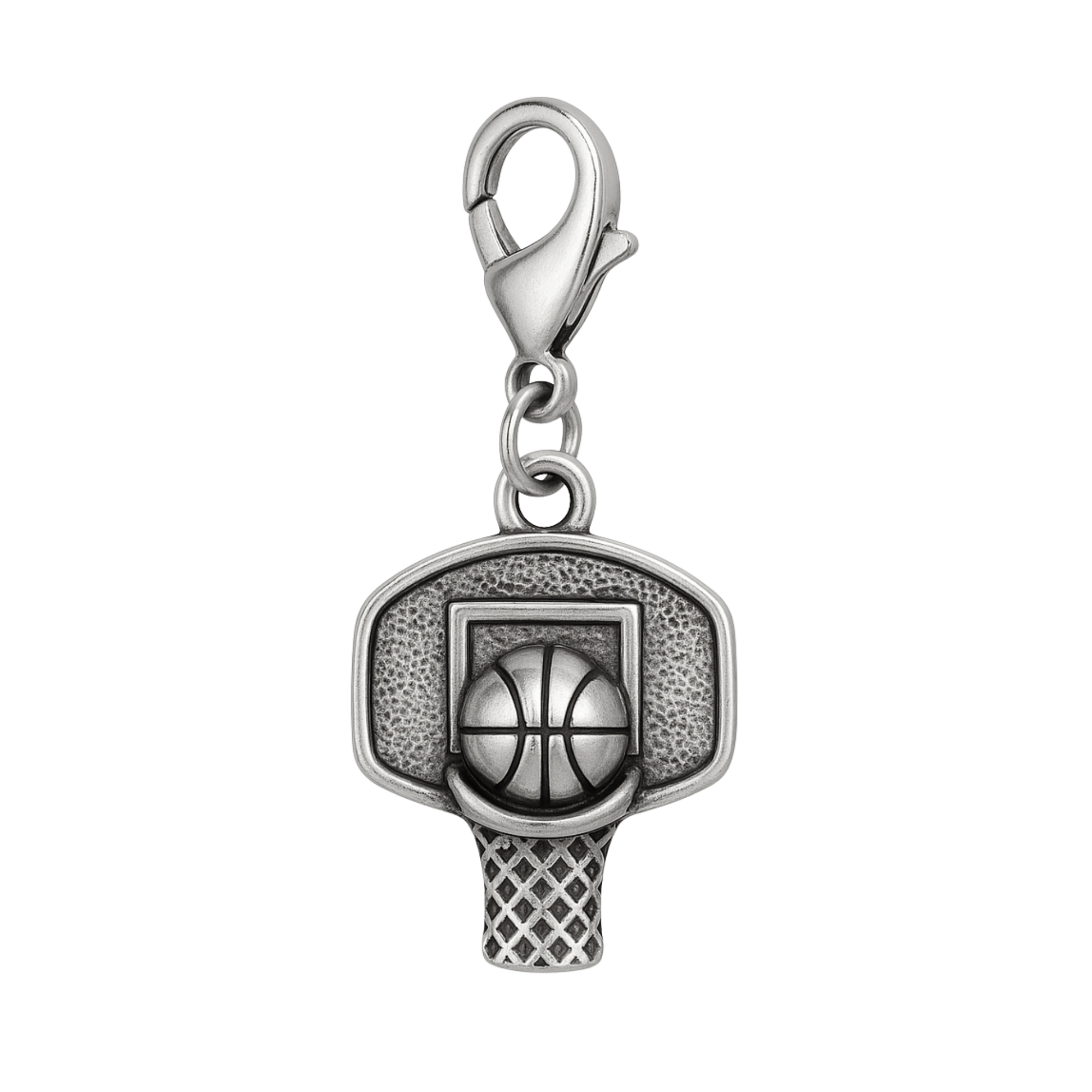 Basketball Clip On Zipper Pull