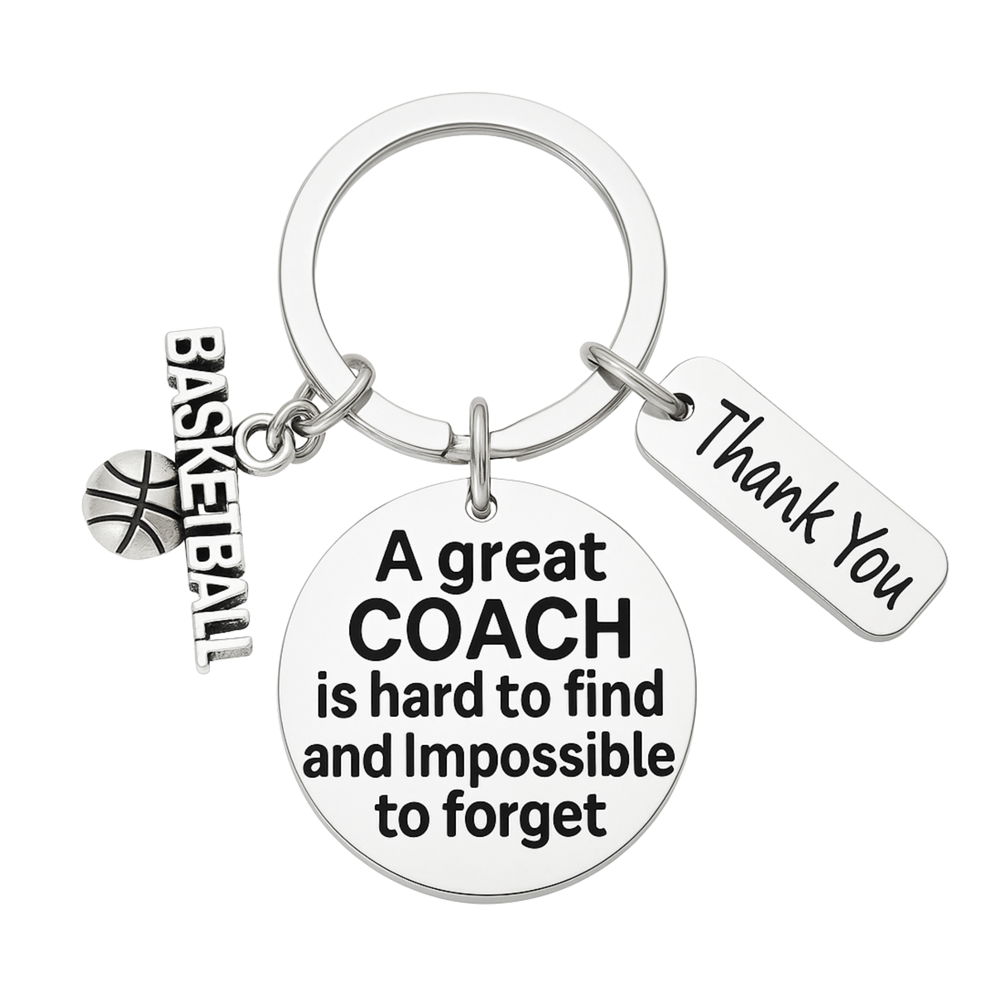 Basketball Great Coach is Hard to Find Coach Keychain
