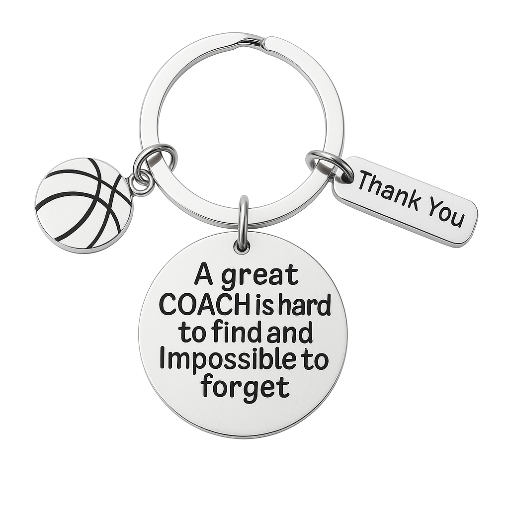 Basketball Great Coach is Hard to Find Coach Keychain